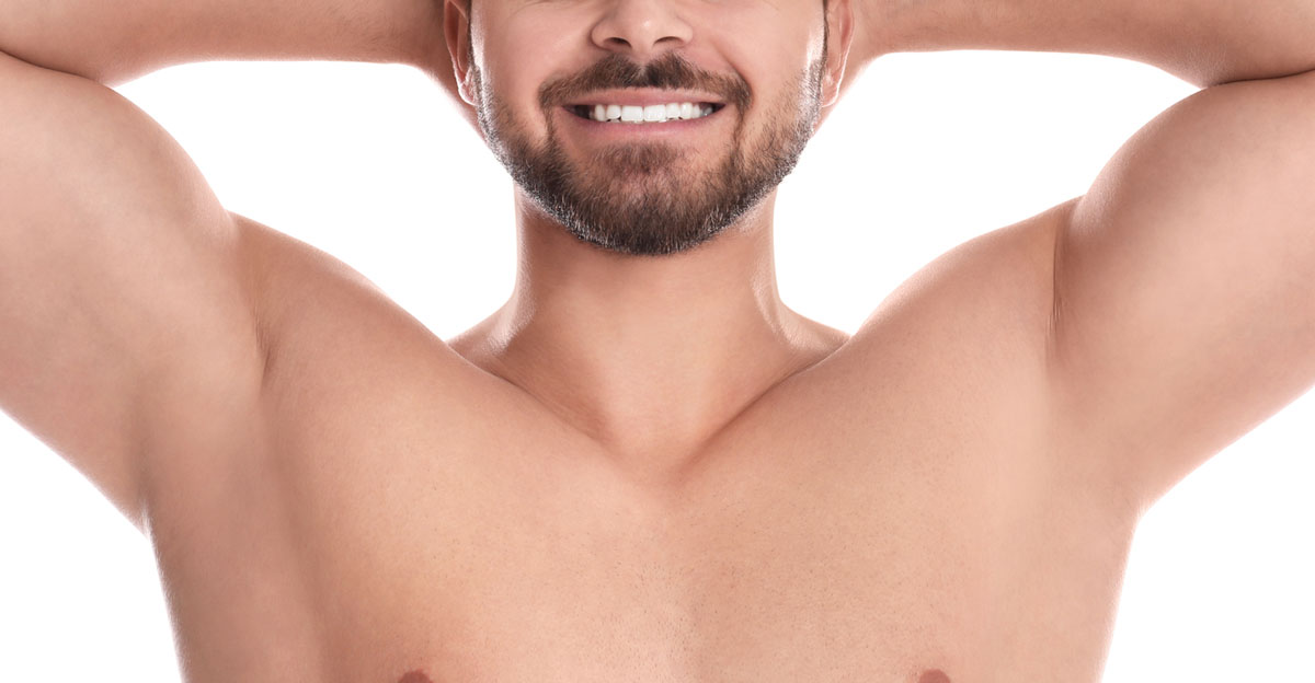 Armpit Waxing for Men